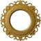 Ekena Millwork Orrington Ceiling Medallion (Canopies up to 6 5/8"), 13 1/4"OD x 6 5/8"ID x 1 1/8"P, Iridescent Gold CM13ORIGS - alternate 1